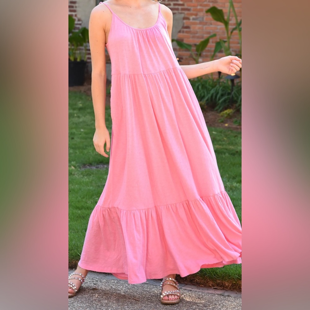 Z Supply Pink Lido Dress NWOT